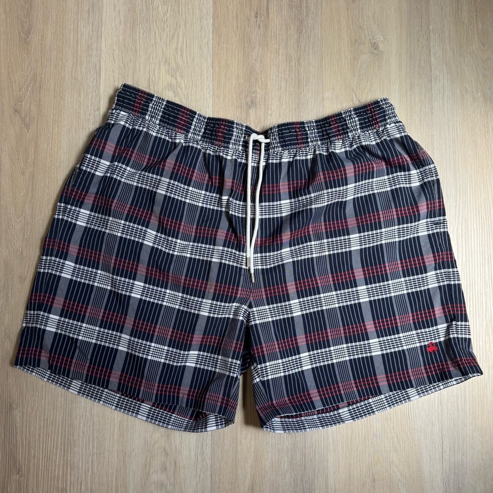 Men’s Plaid Swimsuit